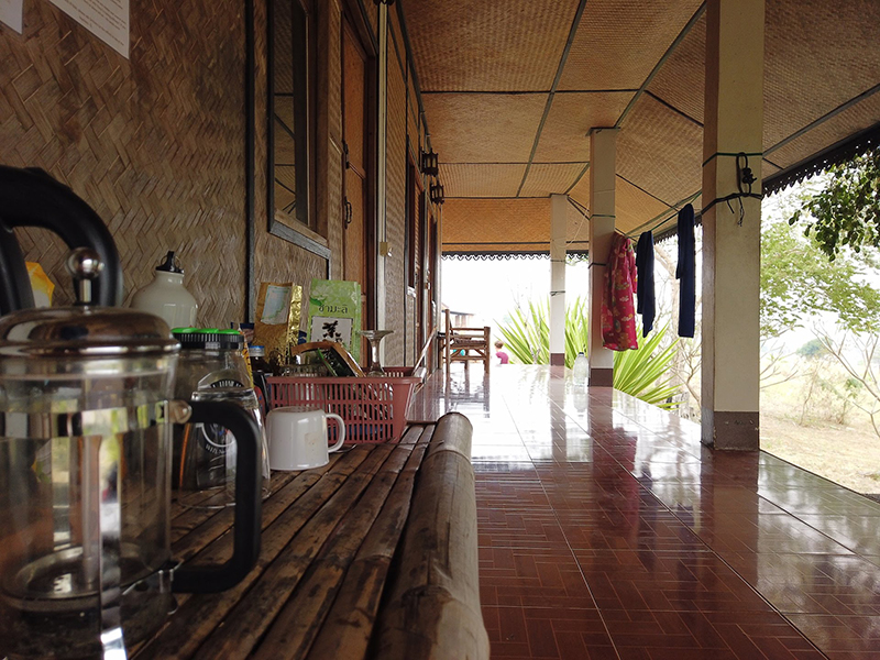 View of accommodation porches