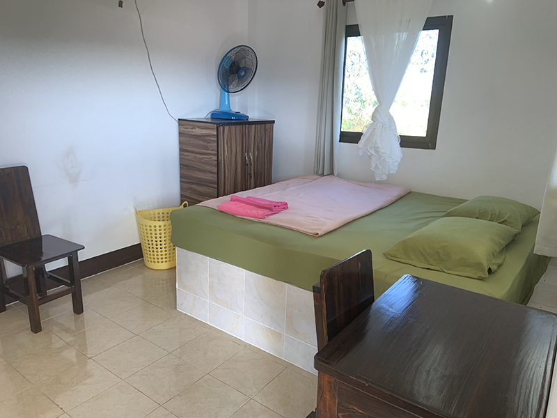 View of the Double Couples Room bed