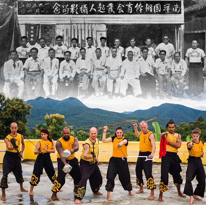 Nam Yang Kung Fu Retreat in 1954 vs Today