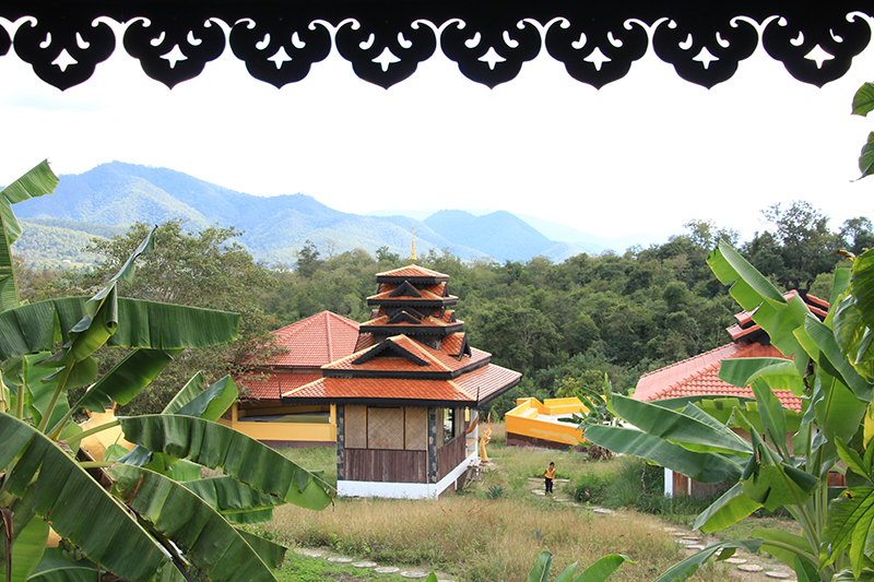 View of the Retreat from Shared Room Porches