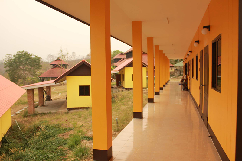 View of Private Room Porches and Houses