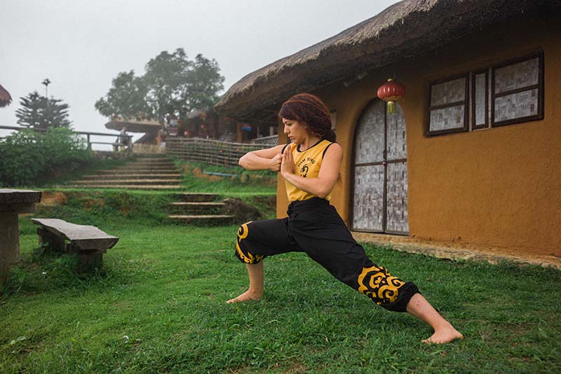 White Crane Qigong by Veronica at the Chinese Village