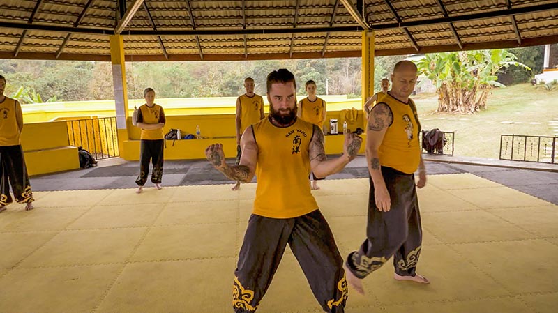 Master Iain Armstrong Teaching Kung Fu