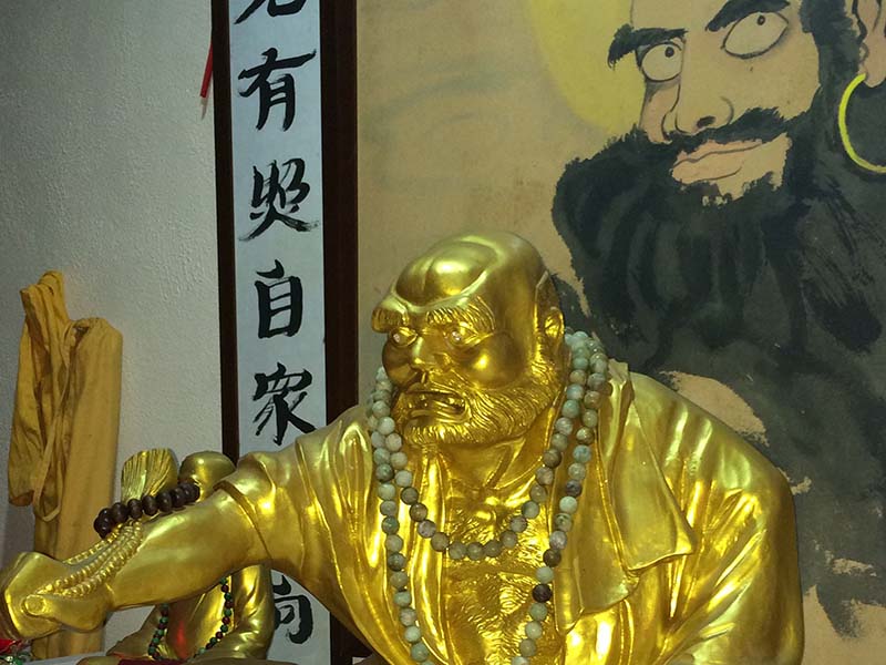 Small Statue of Bodhidharma
